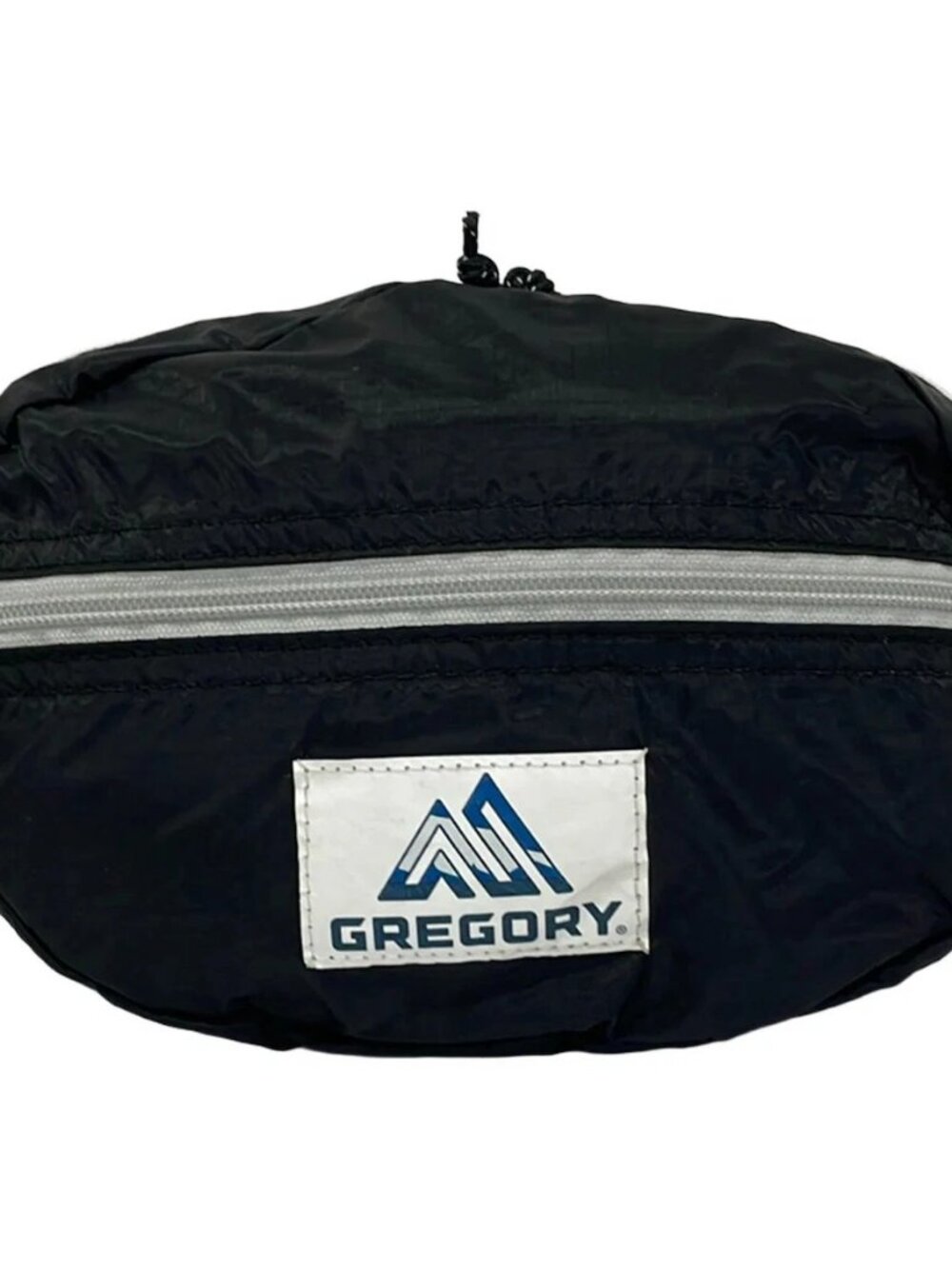 GREGORY Black Nylon Bum Bag